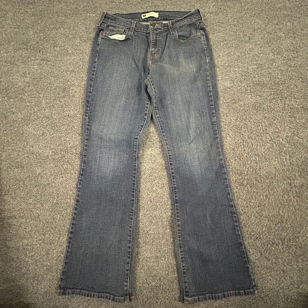 Levi's Jeans Womens Size 10 Medium Wash 515 Bootcut Mid Rise Denim Blue Classic